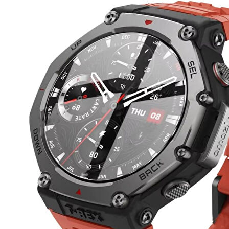 Amazfit T-Rex 3 Ekran Koruyucu Nano Şeffaf 9H Sertlik