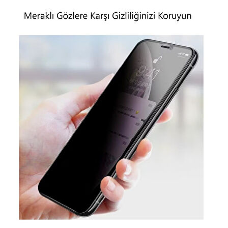 Apple Uyumlu iPhone 17 Hayalet Ekran Koruyucu Gizlilik Filtresi