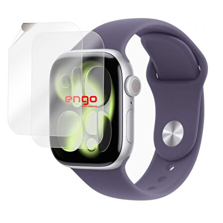 Apple Watch Series 11 46mm TPU Ekran Koruyucu 2'li Şeffaf