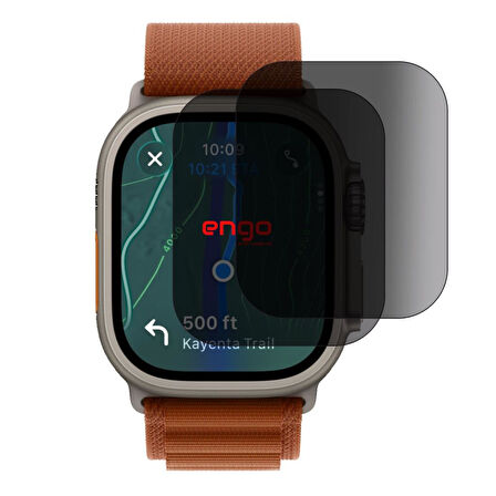 Apple Uyumlu Watch Ultra 3 49mm Hayalet Ekran Koruyucu 2’li Set