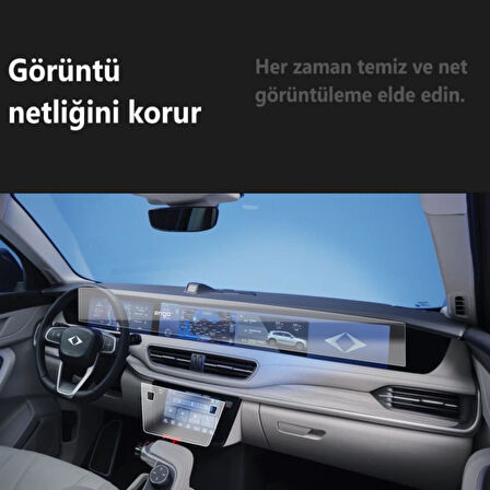 TOGG T10F Mat Ekran Koruyucu Gösterge Bilgi Ve Kumanda Ekran