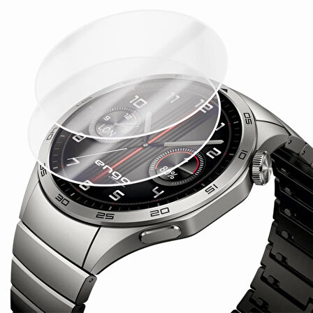 Huawei Watch GT 6 41mm Ekran Koruyucu TPU 2'li Şeffaf Film