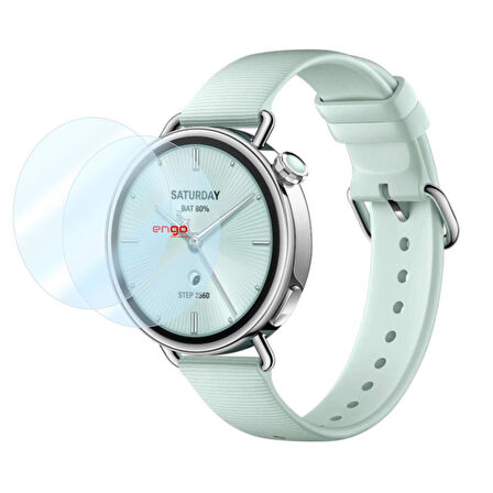 Xiaomi Watch S4 41mm Ekran Koruyucu Nano Parlak 2’li Set