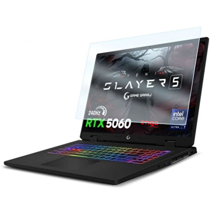 Game Garaj Slayer5 7XL-5060 17 inç Ekran Koruyucu Nano 16:10