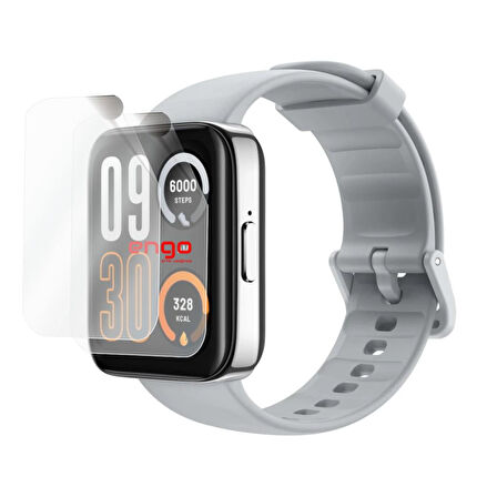 Realme Watch 3 Pro Ekran Koruyucu TPU Film Şeffaf 2 Adet