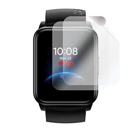 Realme Watch 2 Ekran Koruyucu TPU Film Şeffaf 2 Adet
