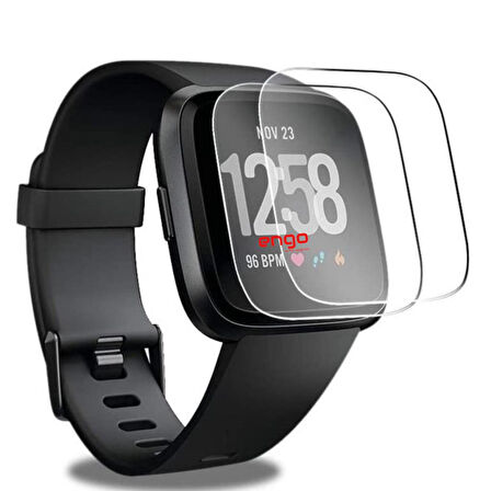 Fitbit Versa 4 Ekran Koruyucu TPU Film Şeffaf 2 Adet
