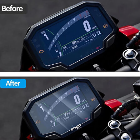 Kawasaki 4.3 inç Gösterge Ekran Koruyucu Ninja / Z / Versys