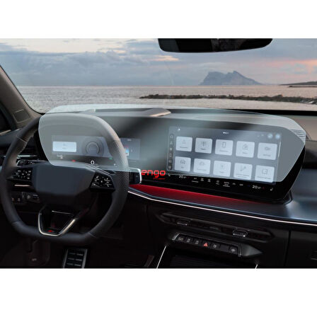Audi Q3 SUV Ekran Koruyucu Multimedya Dijital Gösterge Nano