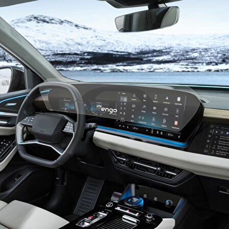 Audi Q3 SUV Mat Ekran Koruyucu Multimedya Dijital Gösterge