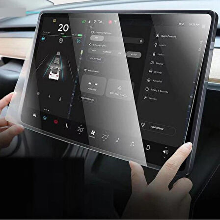 BYD Sealion 7 15.6 inç Ekran Koruyucu Multimedya 9H Nano