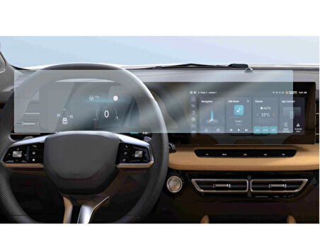 MG HS Ekran Koruyucu Multimedya Dijital Gösterge Nano Parlak