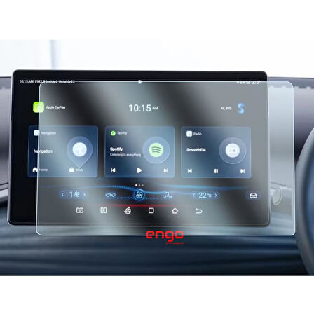 BYD ATTO 2 12.8 inç Ekran Koruyucu Multimedya 9H Nano Parlak