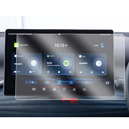 BYD ATTO 2 12.8 inç Mat Ekran Koruyucu Multimedya 9H Nano