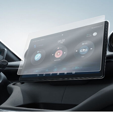 BYD ATTO 2 12.8 inç Mat Ekran Koruyucu Multimedya 9H Nano