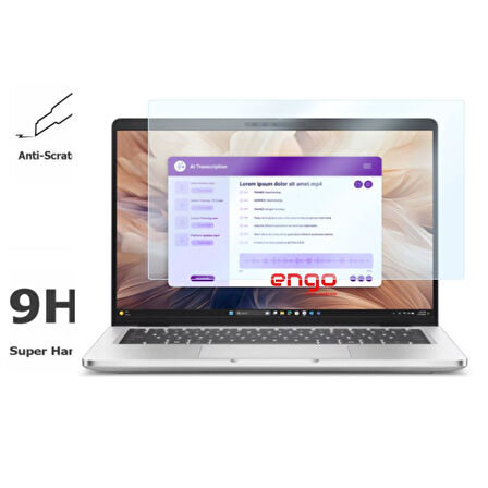 Dell Pro 14 Plus 14 inç Ekran Koruyucu 16:10 9H Nano Şeffaf