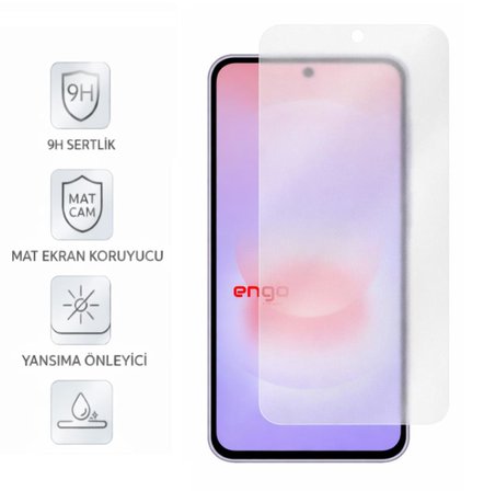 Samsung Galaxy A37 Mat Ekran Koruyucu 9H Nano Anti Glare