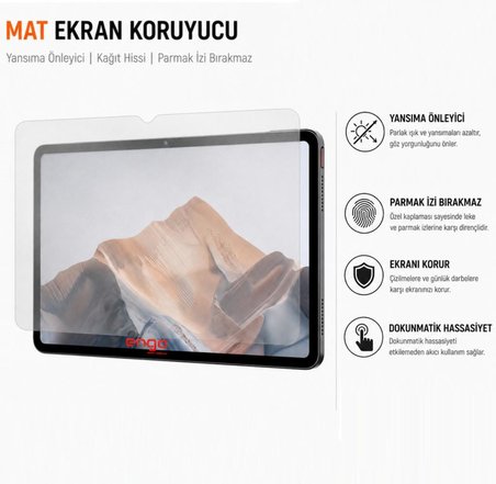 Nubia Pad Pro Mat Ekran Koruyucu 10.9 inç 9H Nano