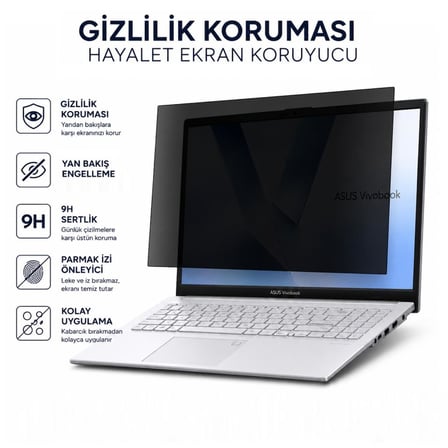 ASUS Vivobook Go 15 OLED 15.6 inç Hayalet Ekran Koruyucu
