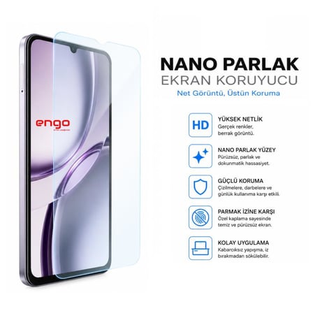 Tecno Spark Go 3 Ekran Koruyucu 9H Nano Parlak 6.75 inç