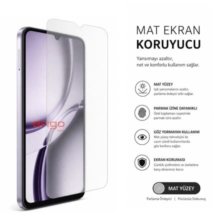 Tecno Spark Go 3 Mat Ekran Koruyucu 9H Nano Şeffaf 6.75 inç