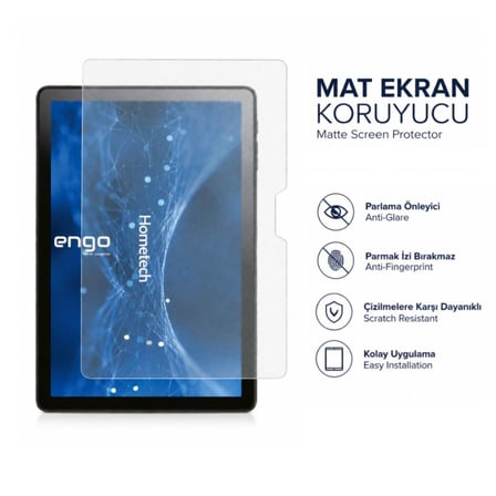 Hometech Alfa 10XM Mat Ekran Koruyucu 10.1 inç Nano Şeffaf