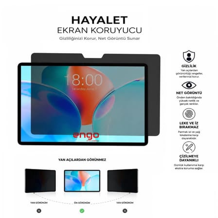 Teclast P50T Hayalet Ekran Koruyucu 11 inç 9H Nano
