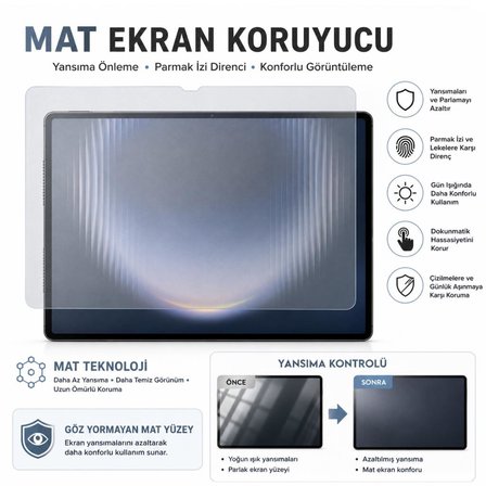 Huawei MatePad Pro Max Mat Ekran Koruyucu 13.2 inç Nano