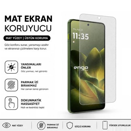 Motorola Edge 70 Mat Ekran Koruyucu 9H Nano 6.67 inç