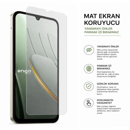 Poco C81 Pro Mat Ekran Koruyucu 9H Nano Şeffaf 6.9 inç