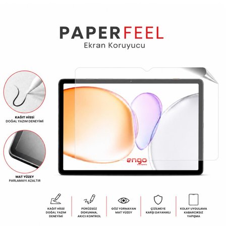 Tecno Megapad Se Paperfeel Ekran Koruyucu 11 inç 9H Nano