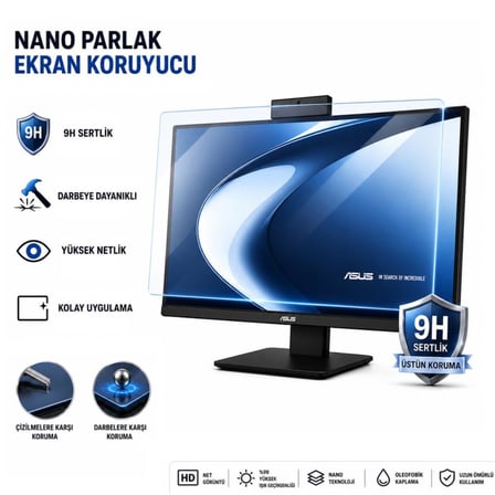 Asus V400 AiO Ekran Koruyucu Nano 23.8 inç V440VA
