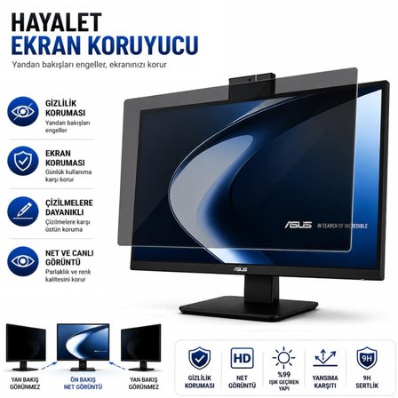 Asus V400 AiO Hayalet Ekran Koruyucu Nano 23.8 inç V440VA