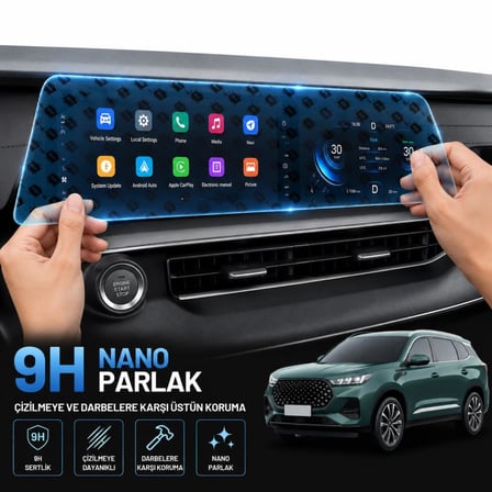 Chery Tiggo 7 Ekran Koruyucu Multimedya ve Gösterge 24.6 inç