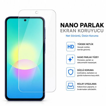 Samsung Galaxy A27 5G Ekran Koruyucu Parlak (SM-A276B)