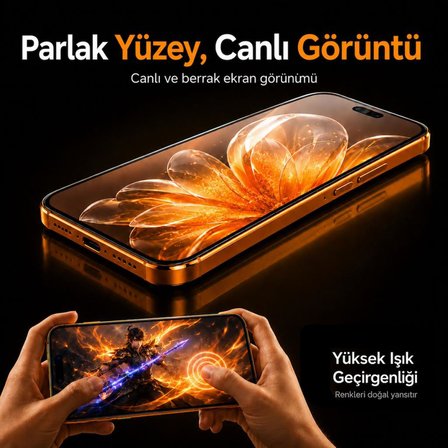 Vivo X300 Ultra Ekran Koruyucu 9H Nano Parlak (V2562)