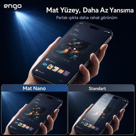 Vivo X300 Ultra Mat Ekran Koruyucu Anti Glare Nano (V2562)