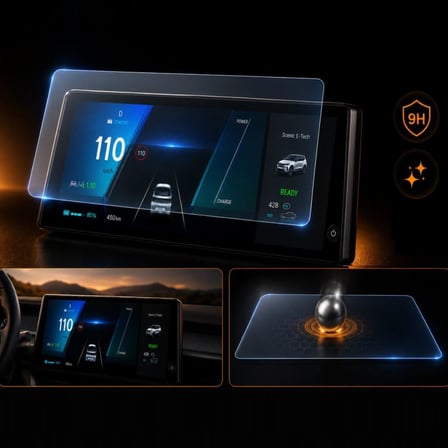 Renault Scenic E-Tech Ekran Koruyucu Dijital Gösterge 12.3 inç