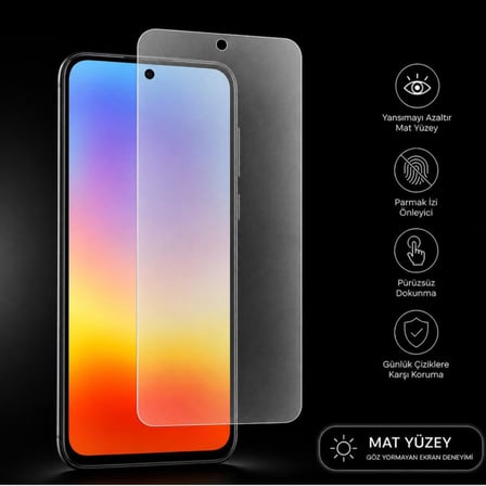 Huawei Pura 90s Pro Max İle Uyumlu Mat Ekran Koruyucu, Parmak İzi Bırakmayan Yansıma Ve Parlama Önleyici Koruma, 9H Kırılmaz Esnek Nano Cam