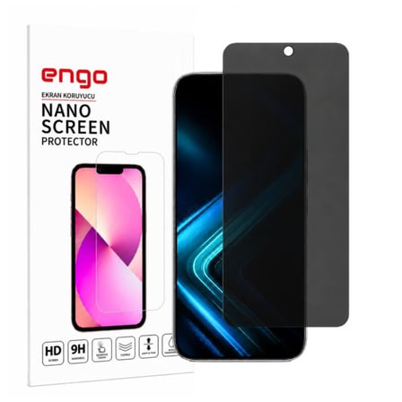 Infinix GT 50 Pro İle Uyumlu Hayalet Ekran Koruyucu, Yandan Görüşü Kısıtlayan Anti-Spy Gizlilik Filtresi, 9H Kırılmaz Esnek Nano Yapı, Parlama Önleyici Mat Yüzey
