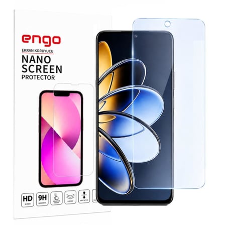General Mobile GM 26 One 5G İle Uyumlu Ekran Koruyucu Nano Parlak, 9H Kırılmaz Esnek Yapı, Çizilme Ve Darbelere Karşı Dayanıklı Ekran Koruması