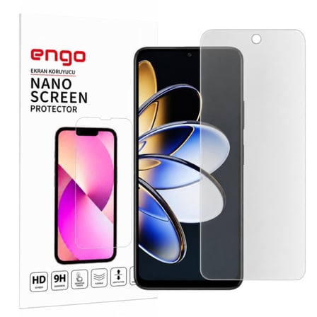 General Mobile GM 26 One 5G İle Uyumlu Mat Ekran Koruyucu, Yansıma Ve Parlama Önleyici Mat Yüzey, Parmak İzi Bırakmayan Esnek Nano Cam