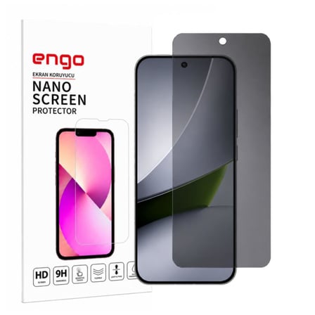Poco F9 Ultra İle Uyumlu Hayalet Ekran Koruyucu, Yandan Görüşü Kısıtlayan Anti-Spy Gizlilik Filtresi, 9H Kırılmaz Esnek Nano Yapı, Parlama Önleyici Mat Yüzey