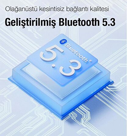 Baseus Vers.5.3 Hızlı Şarj Destekli Dokunmatik Uzun Şarj Kutulu Kulakiçi Bluetooth Kulaklık Hifi Bas 