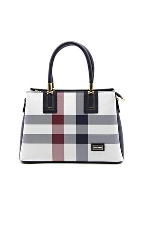 Kadın Omuz Çantası 1000-36494 SİLVER POLO Kadın ÇANTASI M3 BEYAZ-MAT LACİ