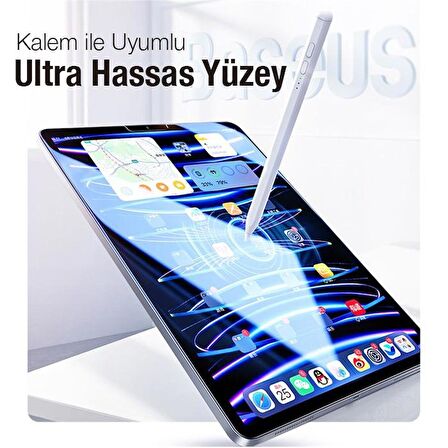 Baseus Paperfeel Ultra HD Çözünürlük Pet Materyal Apple iPad Mini 6 Ekran Koruyucu Darbe Emici Pet