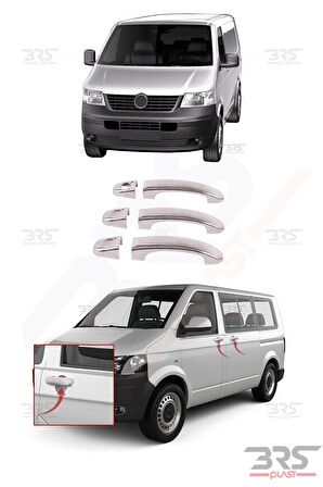 Volkswagen Transporter T5 Kapı Kolu 3 Kapı 6 Prç. P.çelik