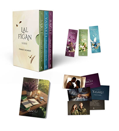 Pınar Salman Lal Figan Seti 3 Kitap Ciltli (Bağlı + Saklı + Yasaklı)