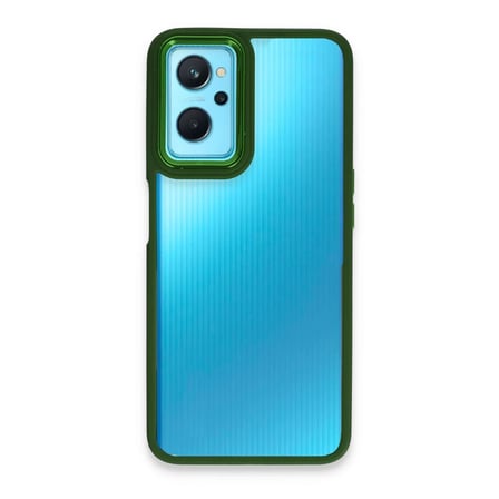 Realme 9i 4G Kılıf Dora Kapak - Haki Yeşil