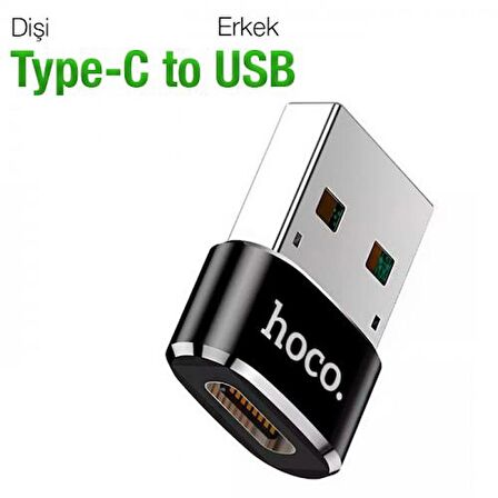 Coofbe Hc Seri Usb To Type-C Dönüştürücü Çevirici USB2.0 Veri Aktarım USB Dönüştürücü Çevirici 